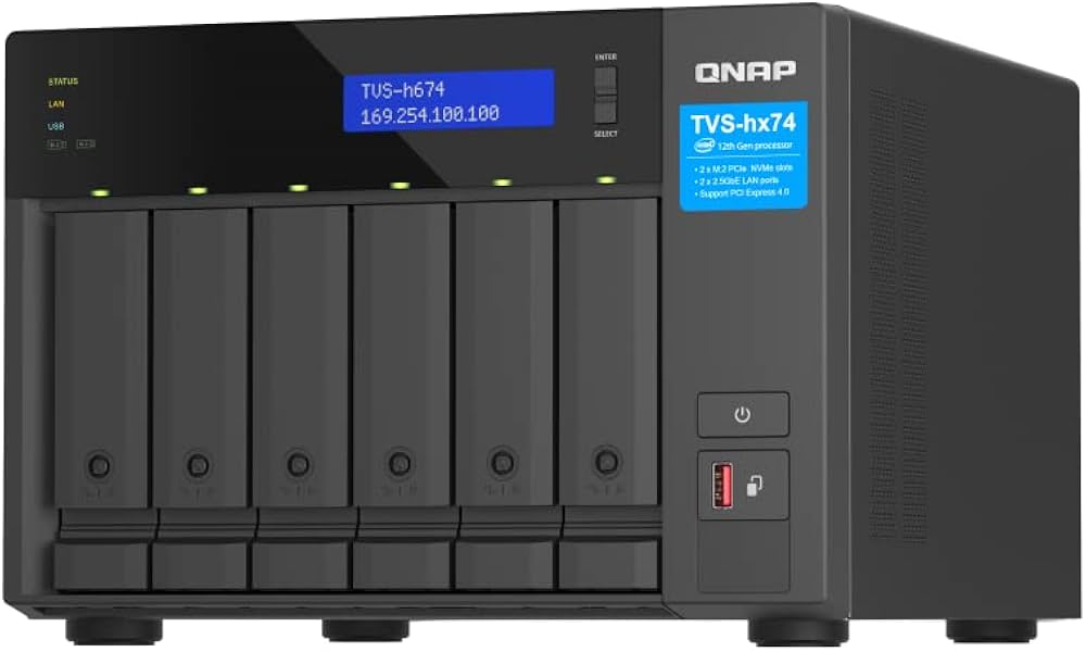 Amazon.co.jp: QNAP(キューナップ) TVS-h674 Intel Core i3 4コア